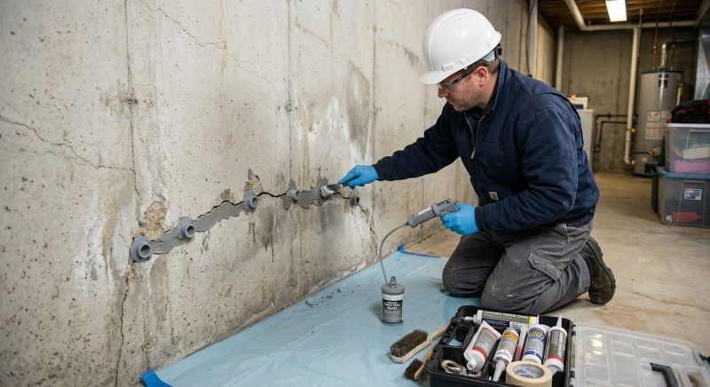 Structural Crack Repair in Quincy, MA