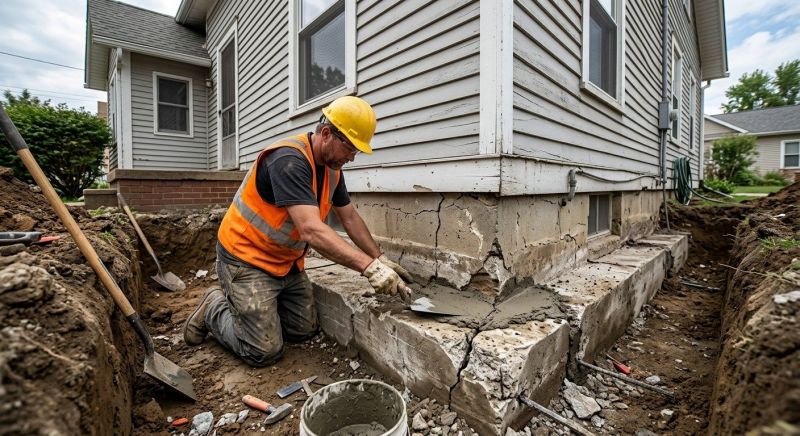 Structural Foundation Repair in Milton, MA