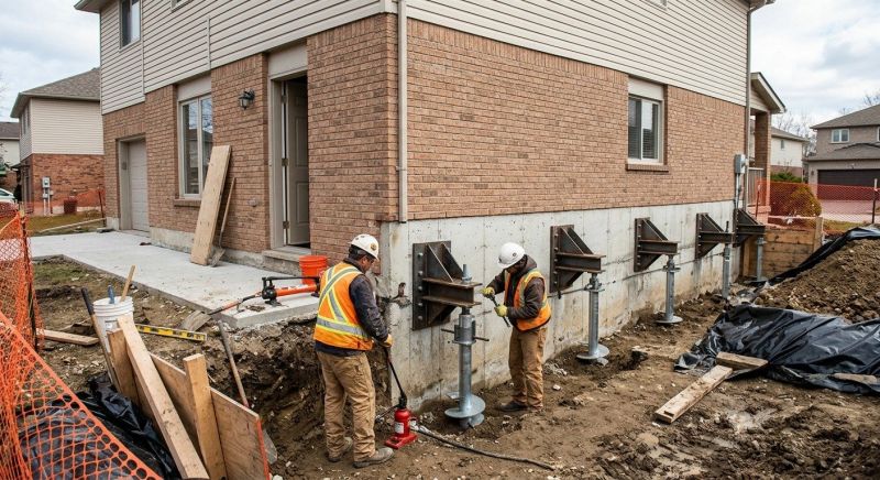 Structural Foundation Repair in Sharon, MA