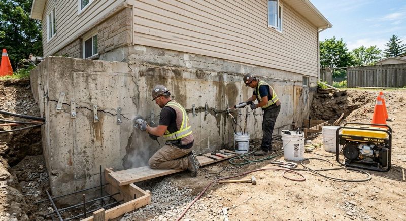Structural Foundation Repair in South Weymouth, MA