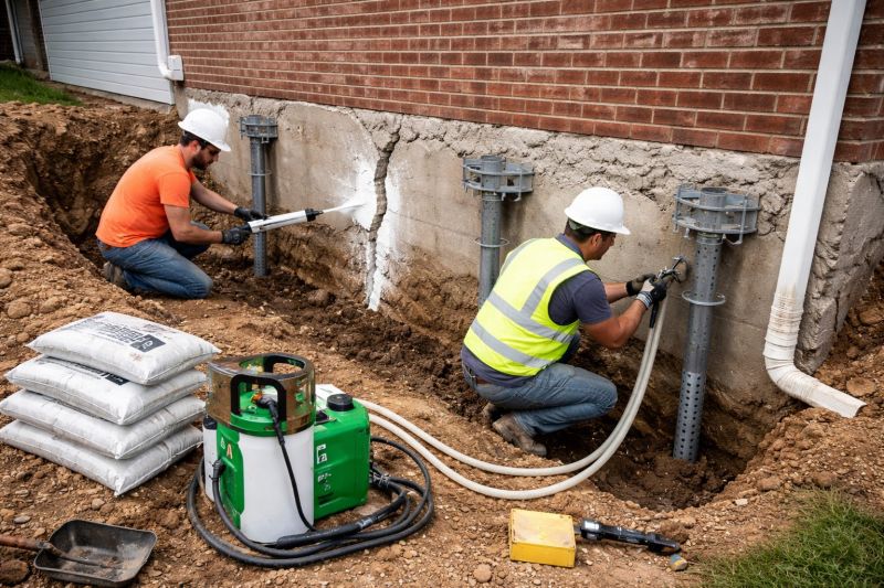 Structural Foundation Repair in Westwood, MA
