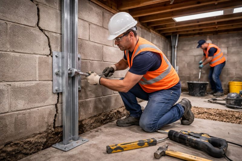 Structural Foundation Repair in Wilmington, MA